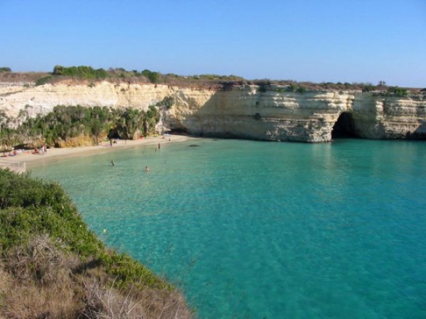 La baia dei Turchi ad Otranto