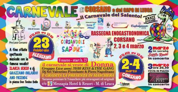 Carnevale di Corsano  e del Capo di Leuca