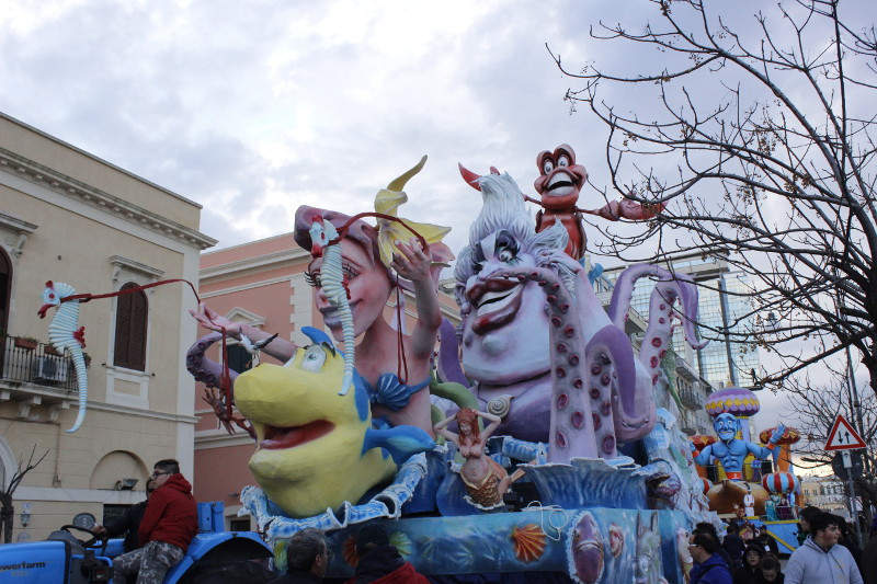 Carri di Carnevale a Gallipoli