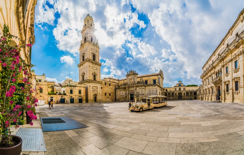 Piazza Duomo a Lecce